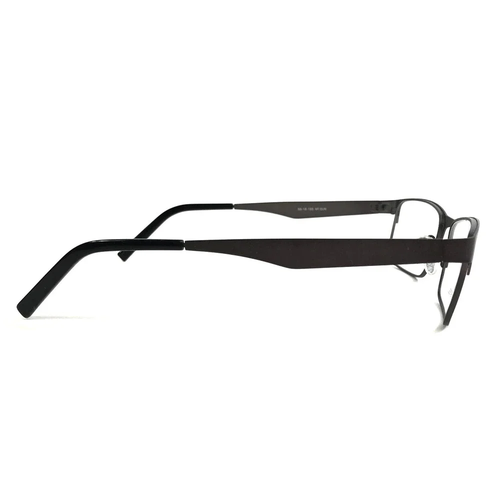 Casino Eyewear Eyeglasses Frames BRYCE MT. GUN Matte Gunmetal Full Rim 59-18-155